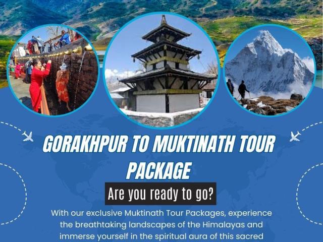 Gorakhpur to Muktinath Tour Package, Muktinath Tour Booking from Gorakhpur